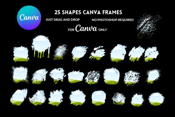 Custom Grunge Background Canva Frames: Unleash Your Brand's Raw Edge