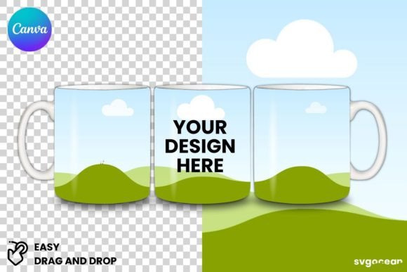 Effortless Mockups: The Coffee Mug Canva Template
