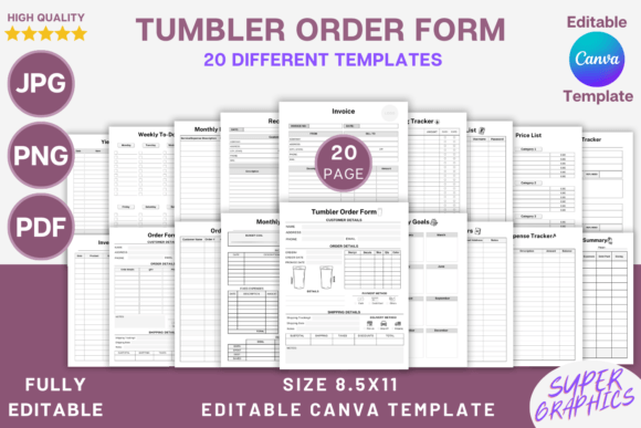 Master Your Custom Tumbler Business with Canva