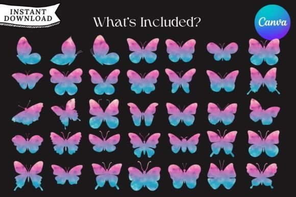 Unleash Creativity: The Butterfly Frames Template for Canva