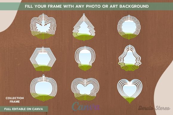 Unlock Creative Flow: The Wind Spinner Canva Frame